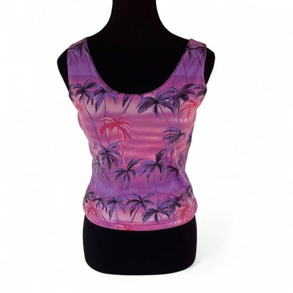 Vintage palm tree tank - Picture 1 of 5